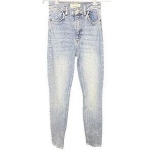 Reformation Jeans Palermo High Rise Skinny Light Wash‎ Denim Size 24